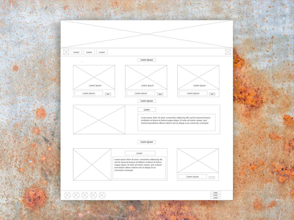 Boom Radio Wireframe