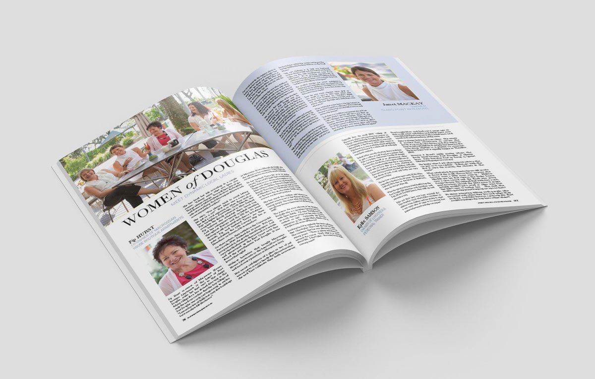 Port Douglas Magazine internal page